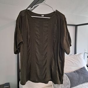 Hunter/Olive Green Top